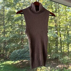 PHILOMENA PETTI New York sweater vest women’s extra large polo neck pullover